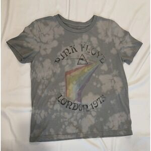 Pink Floyd London 1975 Classic Crew Graphic Tee Lucky Brand Women's Size M